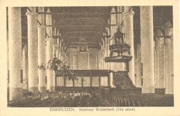 Enkhuizen, Interieur Westerkerk (15e Eeuw) - Enkhuizen