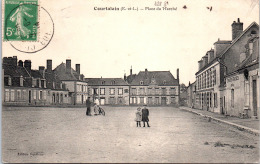 28 COURTALAIN - Place Du Marché - Courtalain