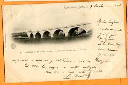 ALB137, Maison Laffitte, 13, Pont Du Chemin De Fer Sur La Seine, Précurseur, Circulée 1901 - Maisons-Laffitte