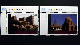 UNO-Genf 518/9 Oo/ESST, UNESCO-Welterbe: Ägypten: Denkmäler Von Abu Simbel Bis Philae, Das Islamische Kairo - Used Stamps