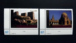 UNO-Genf 518/9 **/mnh, UNESCO-Welterbe: Ägypten: Denkmäler Von Abu Simbel Bis Philae, Das Islamische Kairo - Ongebruikt