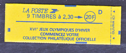 France 2614 C 8 Conf 9 Carnet Marianne De Briat Fermé Neuf ** TB MNH  Sin Charnela Cote 17 - Modernes : 1959-...