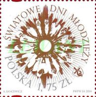 2014.12.19. World Youth Day Krakow 2016 - Silhouettes Of Young People - MNH - Unused Stamps
