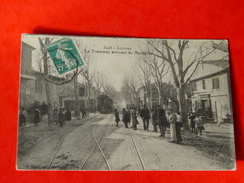 BOUCHES DU RHONE-3005-LUYNES-LE TRAMWAY ARRIVANT DE MARSEILLE-ANIMEE SELECTION - Luynes