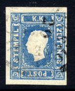 AUSTRIA 1859 1.05 Kr Light Blue Newspaper Stamp Fine Used.  Michel 16, ANK 16a  €600 - Newspapers