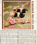 AKMANACH DES PTT 1976  PARIS OISEAUX ENFANT EDITER CARTIER BRESSON - Grand Format : 1971-80