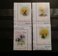 Kyrgyzstan, 2014, Mi: 781/84 (MNH) - Plantas Medicinales