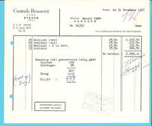 BROUWERIJ STADEN 1957  (BRASSERIE / BIERRE) - Food