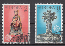 Europa Cept  -  1974  Andorra Spagnola  (o) - 1974
