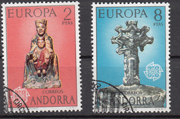 Europa Cept  -  1974  Andorra Spagnola  (o) - 1974