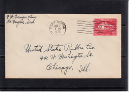 U.S.POSTAGE Entier 2c Sur Lettre  De FORT WAYNE Indiana  Le 7 JUIN 1932 Pour  CHICAGO - 1921-40