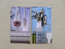 Used Set Of Europa Cept 2009 Space Rocket Energy Buran - Georgien