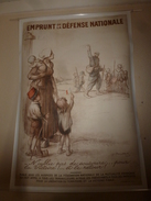 1915 Grande Affiche Ancienne Originale EMPRUNT DE LA DEFENSE NATIONALE , Imp. DEVAMBEZ, Paris (112 X 82 Cm) Par POULBOT - Posters