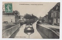 08 ARDENNES - LE CHESNE Le Canal Allant Vers Pont-Bar - Le Chesne