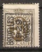 Zegel Nr. 280 TYPO Nr. 216 TYPE A BRUXELLES 1929 BRUSSEL Met RANDDRUK  ;  Staat Zie Scan ! Inzet Aan 5 € ! - Sobreimpresos 1929-37 (Leon Heraldico)