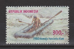 Indonesie 1988 MNH ; Roeisport, Rowing, Aviron, Wildwater 1980 NOW MANY STAMPS INDONESIA VERY CHEAP - Rowing