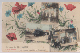 Cpa Jeumont  Locomotive   1911   Gare - Jeumont