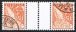 TÊTE-BÊCHE AVEC PONT P/V. TIMBRES OBLITERES 1934 C/.S.B.K. Nr:S45. Y&TELLIER Nr:274a. MICHEL Nr:WZ33C. - Tete Beche