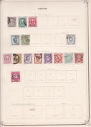 Japon - Collection Vendue Page Par Page - Timbres Oblitérés / Neufs * (avec Charnière) -Qualité B/TB - Oblitérés