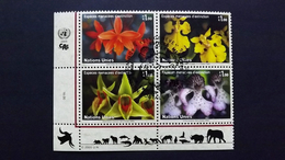 UNO-Genf 510/3 Oo/ESST, Gefährdete Arten: Orchideen: Aelia Milleri Psygmorchis Pusilla Dendrobium Cruentum, Knabenkraut - Used Stamps