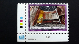 UNO-Genf 508 **/mnh, 60 Jahre Vereinte Nationen (UNO), Sitzungssaal Der Generalversammlung - Ongebruikt