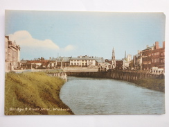 Postcard Bridge & River Nene Wisbech Cambridgeshire   My Ref B1261. - Otros & Sin Clasificación