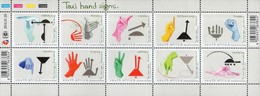 South Africa - 2010 Taxi Hand Signs Sheet (**) # SG 1744a - Other (Earth)