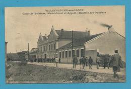 CPA Métier Rentrée Des Ouvriers Usine De Teinture, Blanchiment Et Apprêt VILLEFRANCHE-SUR-SAÔNE 69 - Villefranche-sur-Saone