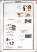 Etats Unis - Collection Vendue Page Par Page - Timbres Oblitérés / Neufs *(avec Charnière) -Qualité B/TB - 3c. 1961-... Covers