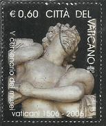 VATICANO VATICAN VATIKAN 2006 MUSEI VATICANI LACOONTE € 0,60 USATA USED OBLITERE´ - Gebraucht