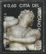 VATICANO VATICAN VATIKAN 2006 MUSEI VATICANI LACOONTE € 0,60 USATA USED OBLITERE´ - Usados