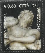 VATICANO VATICAN VATIKAN 2006 MUSEI VATICANI LACOONTE € 0,60 USATA USED OBLITERE´ - Oblitérés