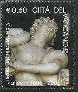 VATICANO VATICAN VATIKAN 2006 MUSEI VATICANI LACOONTE € 0,60 USATA USED OBLITERE´ - Oblitérés