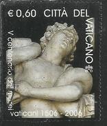 VATICANO VATICAN VATIKAN 2006 MUSEI VATICANI LACOONTE € 0,60 USATA USED OBLITERE´ - Gebraucht