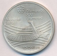Kanada 1976. 10$ Ag '1976 Montréali Olimpia' T:1-,2
Canada 1976. 10 Dollars Ag '1976 Montréal... - Non Classés