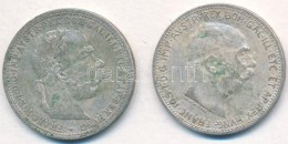 Ausztria 1895-1915. 1K Ag 'Ferenc József' (2x) T:2-,3 SzennyezÅ‘dés 
Austria 1895-1915. 1 Corona Ag... - Non Classés