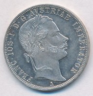 Ausztria 1860A 1Fl Ag 'Ferenc József' T:1-  
Austria 1860A 1 Florin Ag 'Franz Joseph' C:AU
Krause KM#2219 - Zonder Classificatie