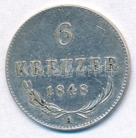 Ausztria 1848A 6kr Ag T:2
Austria 1848A 6 Kreuzer Ag C:XF - Zonder Classificatie