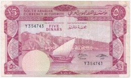 Jemen 1965. 5D T:III 
Yemen 1965. 5 Dinars C:F - Sin Clasificación