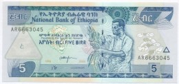 Etiópia 2006. 5B T:I
Ethiopia 2006. 5 Birr C:UNC - Non Classés