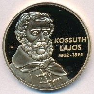 Ifj. Szlávics László (1959-) 2011. 'Nagy Magyarok / Kossuth Lajos 1802-1894' Aranyozott Cu... - Non Classés