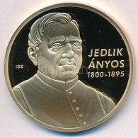 Ifj. Szlávics László (1959-) 2011. 'Nagy Magyarok / Jedlik Ányos 1800-1895' Aranyozott... - Non Classés