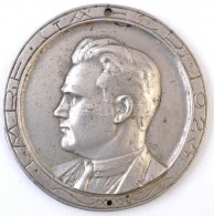 1925. 'Imre Tábor 1925' Fém Plakett (173mm) T:2 Ly. - Non Classés