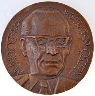 Váró Márton (1943-) 1978. 'Prof. Dr. Bognár RezsÅ‘ 65 éves' Br Plakett (105mm)... - Non Classés