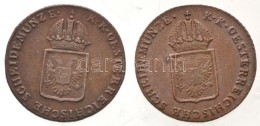 1816B 1/4kr Cu (2x) T:1-,2 - Non Classés