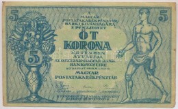 1919. 5K 'Osztrák-Magyar Bank...' T:III Szép Papír - Sin Clasificación