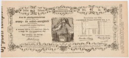 Budapest / Pest 1873. 'A Magyar Királyi Pénzügyminisztérium Arany- és Ezüst... - Sin Clasificación
