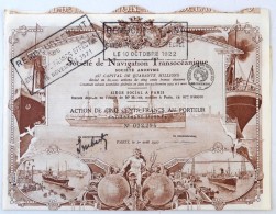 Franciaország / Párizs 1920. 'Tengerentúli Hajózási Társaság'... - Sin Clasificación