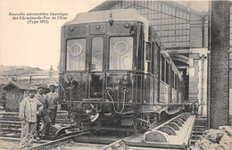 ¤¤  -  Nouvelle Automobile Electrique Des Chemins De Fer De L'Etat (Type 1912)  -  Train, Cheminots   -  ¤¤ - Zubehör