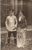 ** T4 Unser Kronprinzenpaar / Wilhelm, German Crown Prince And Duchess Cecilie Of Mecklenburg-Schwerin (pinholes) - Non Classés